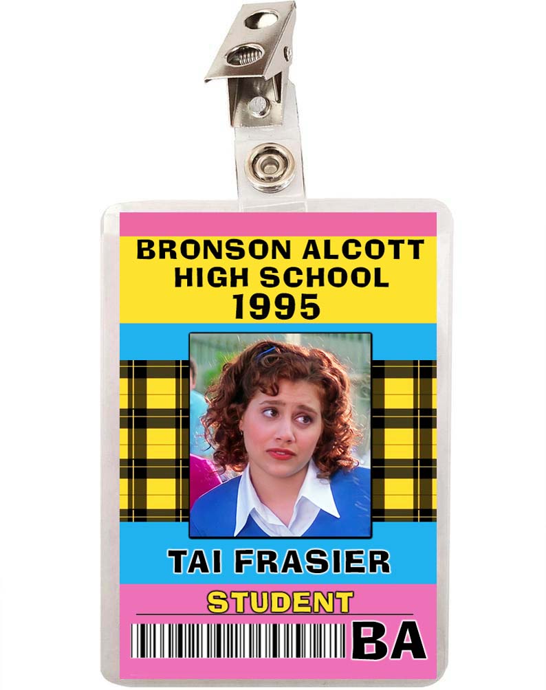 Clueless Tai Frasier High School Student ID Badge 