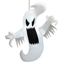 Inflatable Halloween Hanging Ghost Decoration with Built-in LED Lights - Free Shipping 