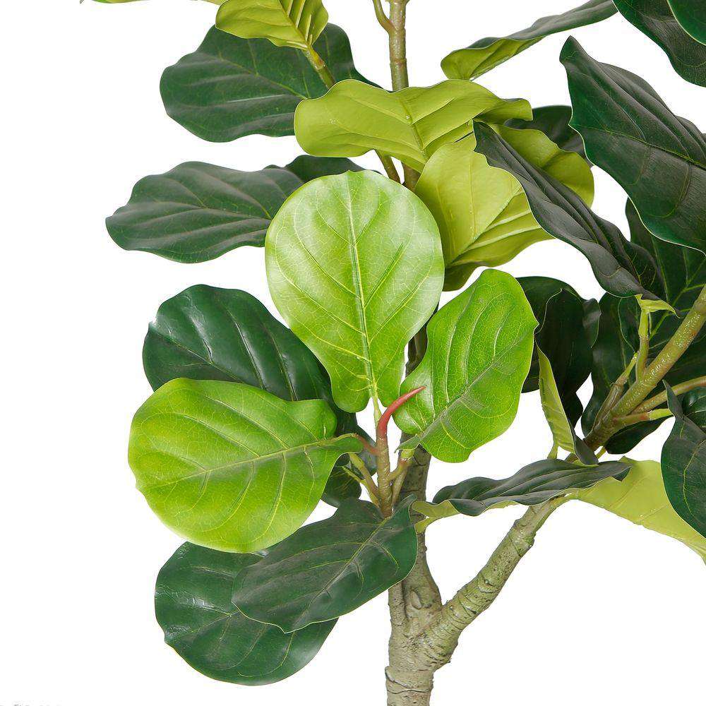 Cora Artificial Fiddle Leaf Potted Plant 5.5' 