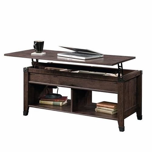 Dark Brown Lift-Top Multi Purpose Coffee Table - Free Shipping 