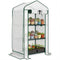 Mini Greenhouse with Screen Roof, Portable Small Greenhouse with Roll-Up Zipper Door, 27.6