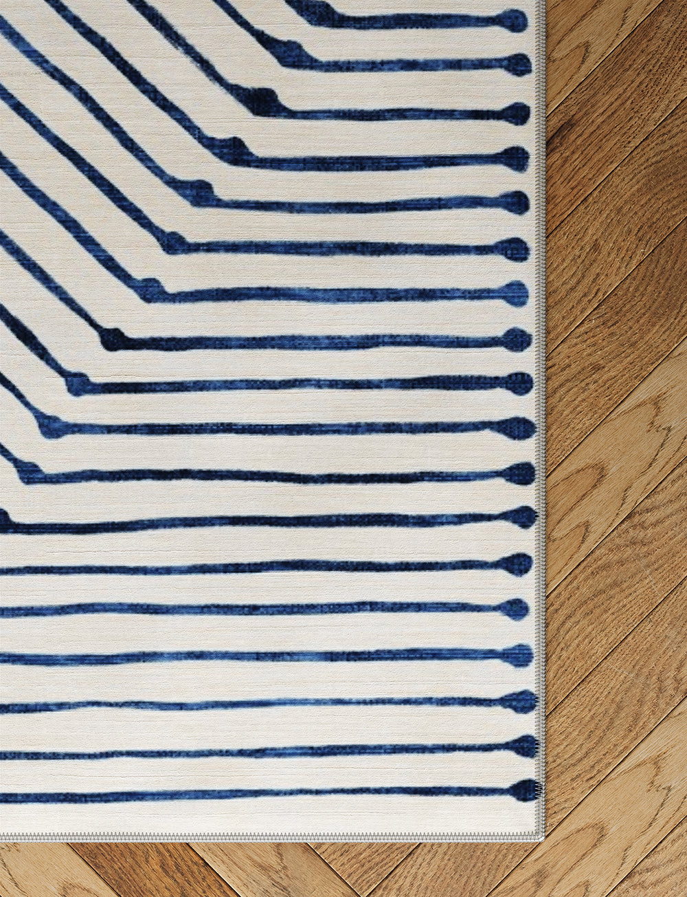 Calator Blue & Ivory Rug 
