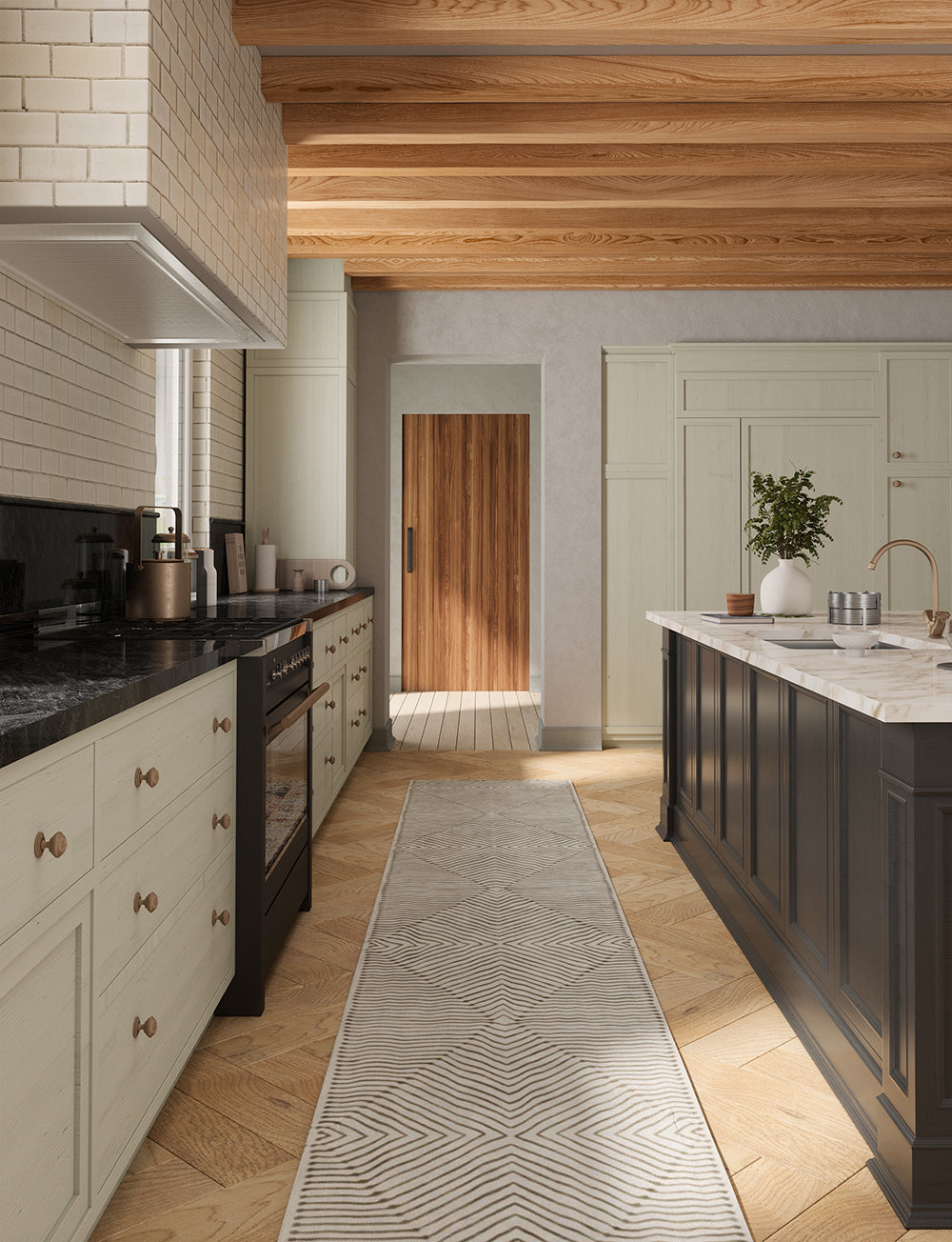 Calator Gold & Ivory Rug 