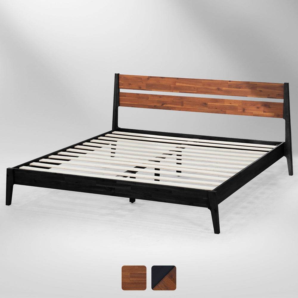 Callisto Deluxe Solid Wood Bed Frame 