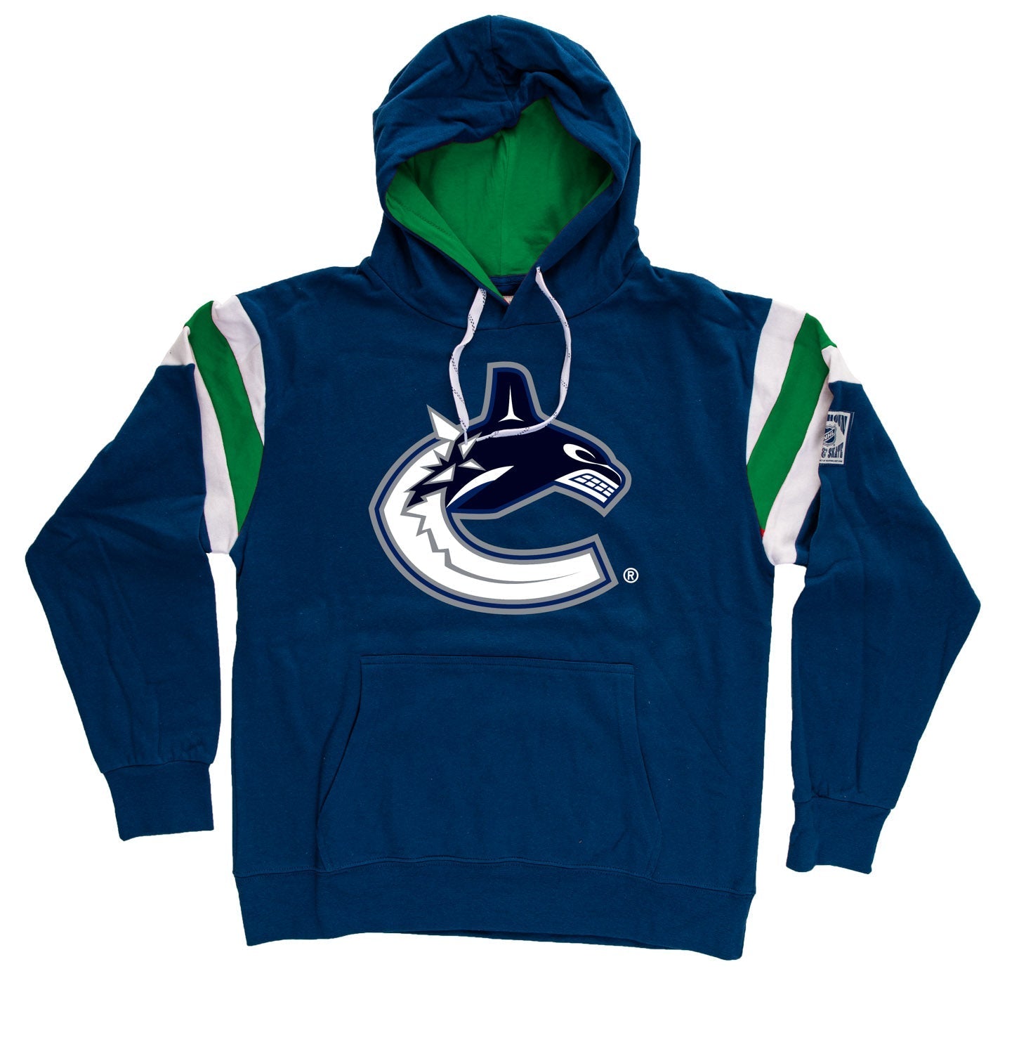 Vancouver Canucks Varsity Retro Style Hoodie 
