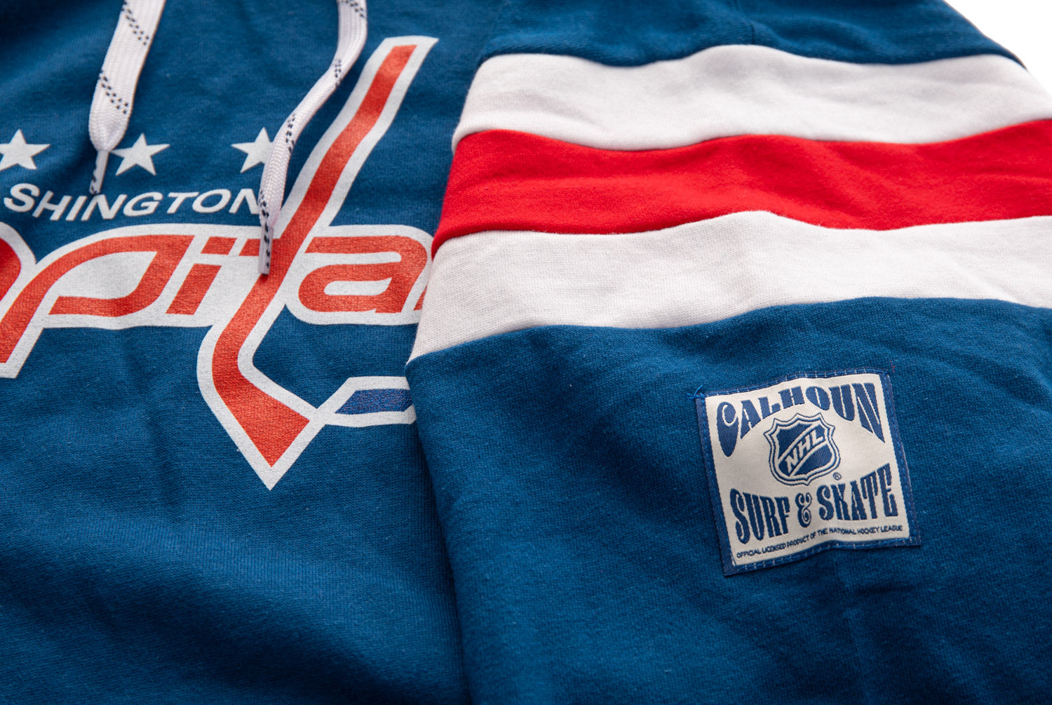 Washington Capitals Varsity Retro Style Hoodie 