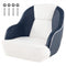 Captain Bucket Seat Pontoon Boat Chair with PVC Leather and Armrests