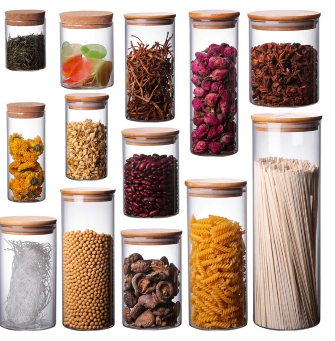 Mason Glass Storage Containers