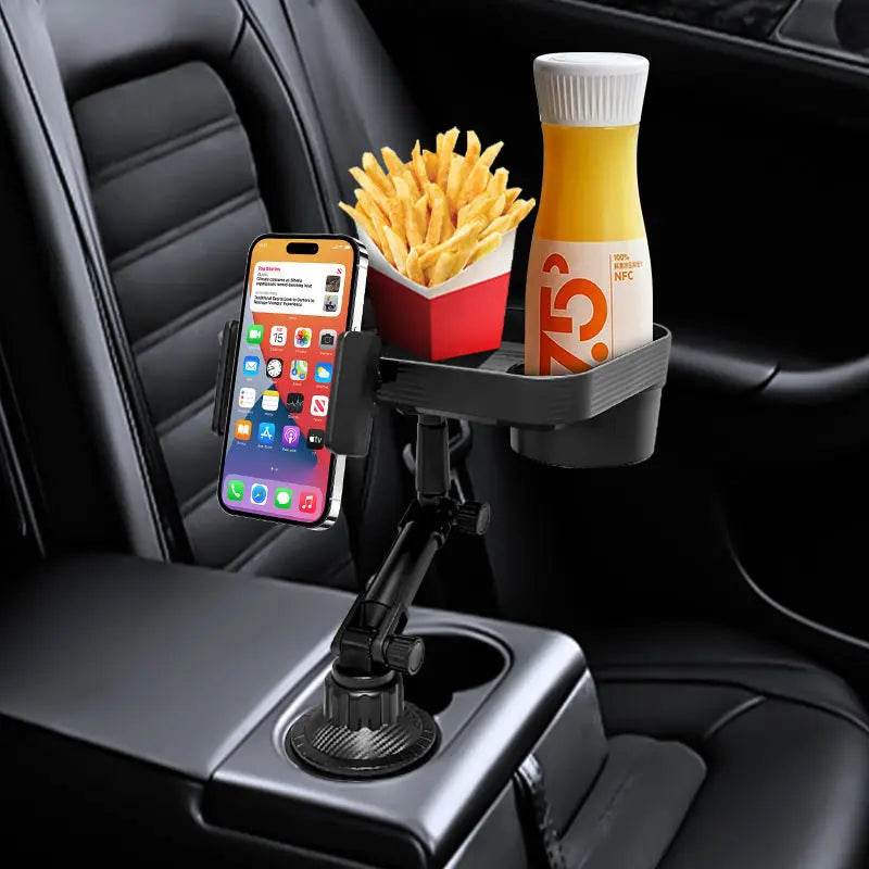 Car Dinner Plate Tray Armrest Box Cup Holder Car Storage Plate Storage 