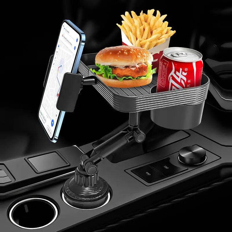 Car Dinner Plate Tray Armrest Box Cup Holder Car Storage Plate Storage 
