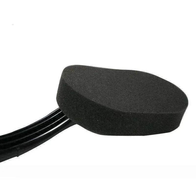 Car tire waxing long handle sponge brush 