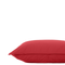 Cardinal Pillowcase – 300 Thread Count Cotton Percale, Envelope Closure, Light & Breathable, Bold Red, Sustainable Packaging, Imported