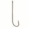 COMPAC Carlisle Hooks – Tempered Durable Fishing Hooks, Straight Eye, Bronze Finish, Resealable Bag