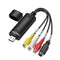 USB 2.0 Video Capture Card – Analog to Digital Converter for VHS, DVD, and Camcorders