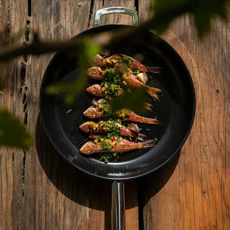 COMBEKK  | Ceramic Stainless Steel Fry Pan 32cm 