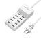 Smart USB Charger – 50W 10-Port Charging Station | 5V Output (2.4A/1A)