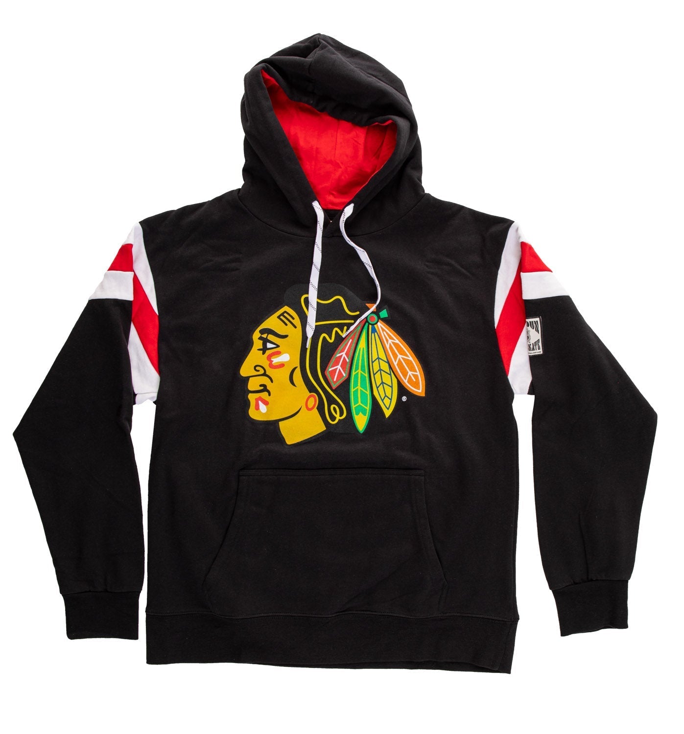 Chicago Blackhawks Varsity Retro Style Hoodie 