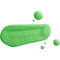 Tri-Art Liquids – Chrome Oxide Green, Professional Fluid Acrylic Paint for Rich, Earthy Green Tones & Smooth Application