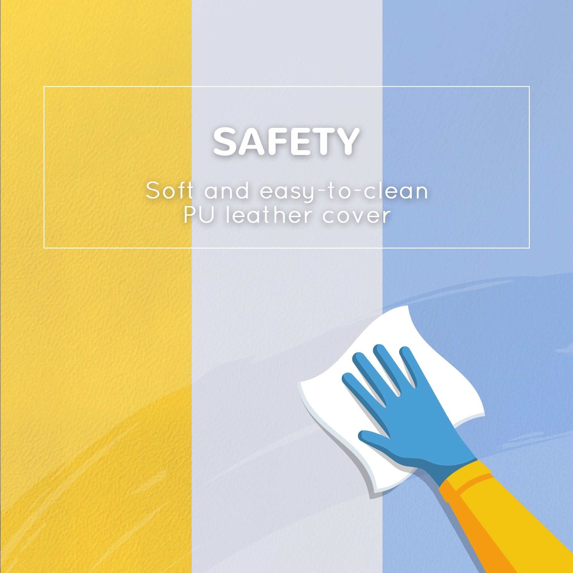 Soozier 2-Piece Climb and Crawl Activity Soft Play Set, for Toddler Preschooler Babies Indoor, Blue 