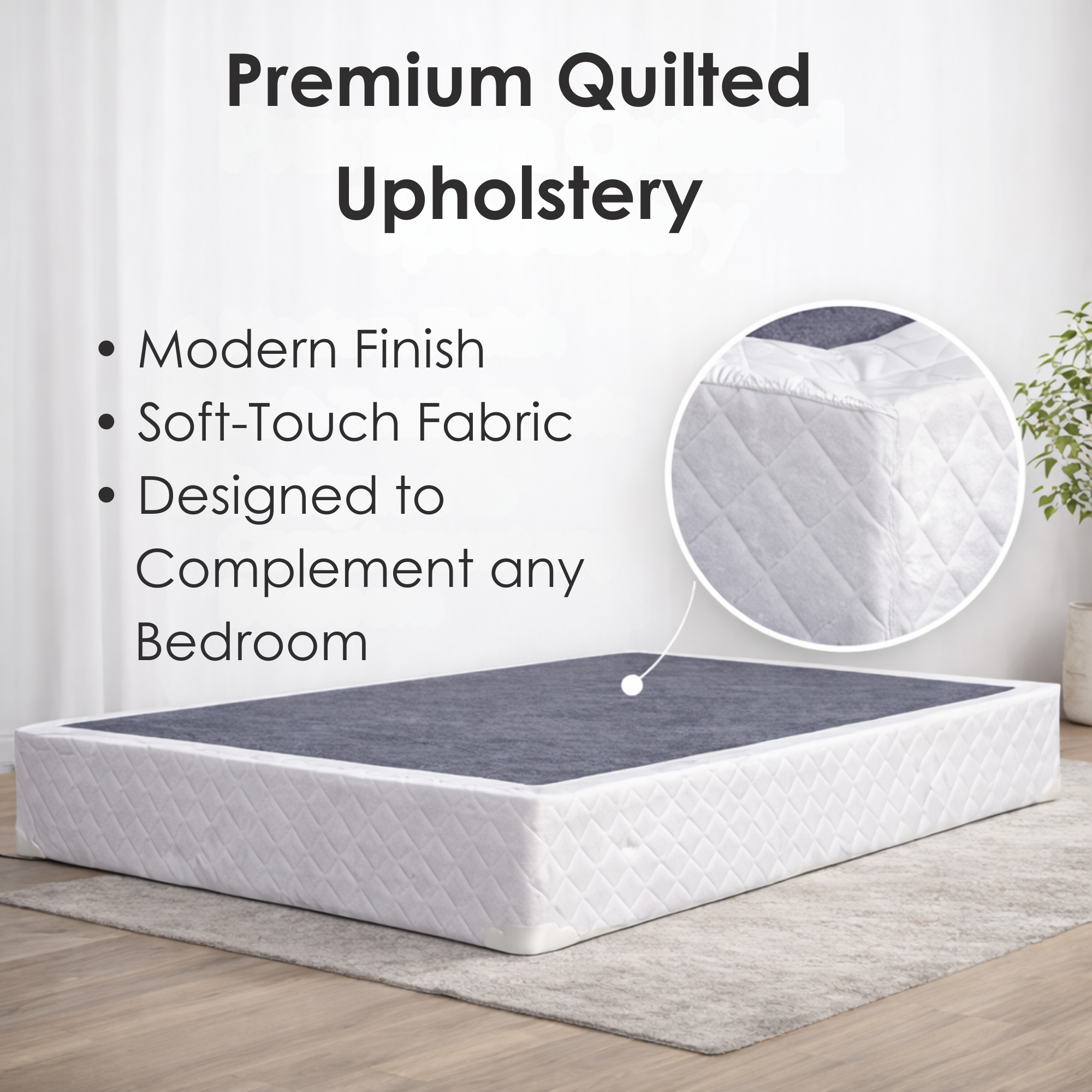 UltraFlex® INFINITY PLUS Mattress and BoxSpring Set Orthopedic Spinal Care, Premium Soy Foam, Eco-friendly Mattress (Made in a Canada)