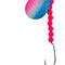 Double Hook Colorado Spinner – Pink Swirl Blade Lure