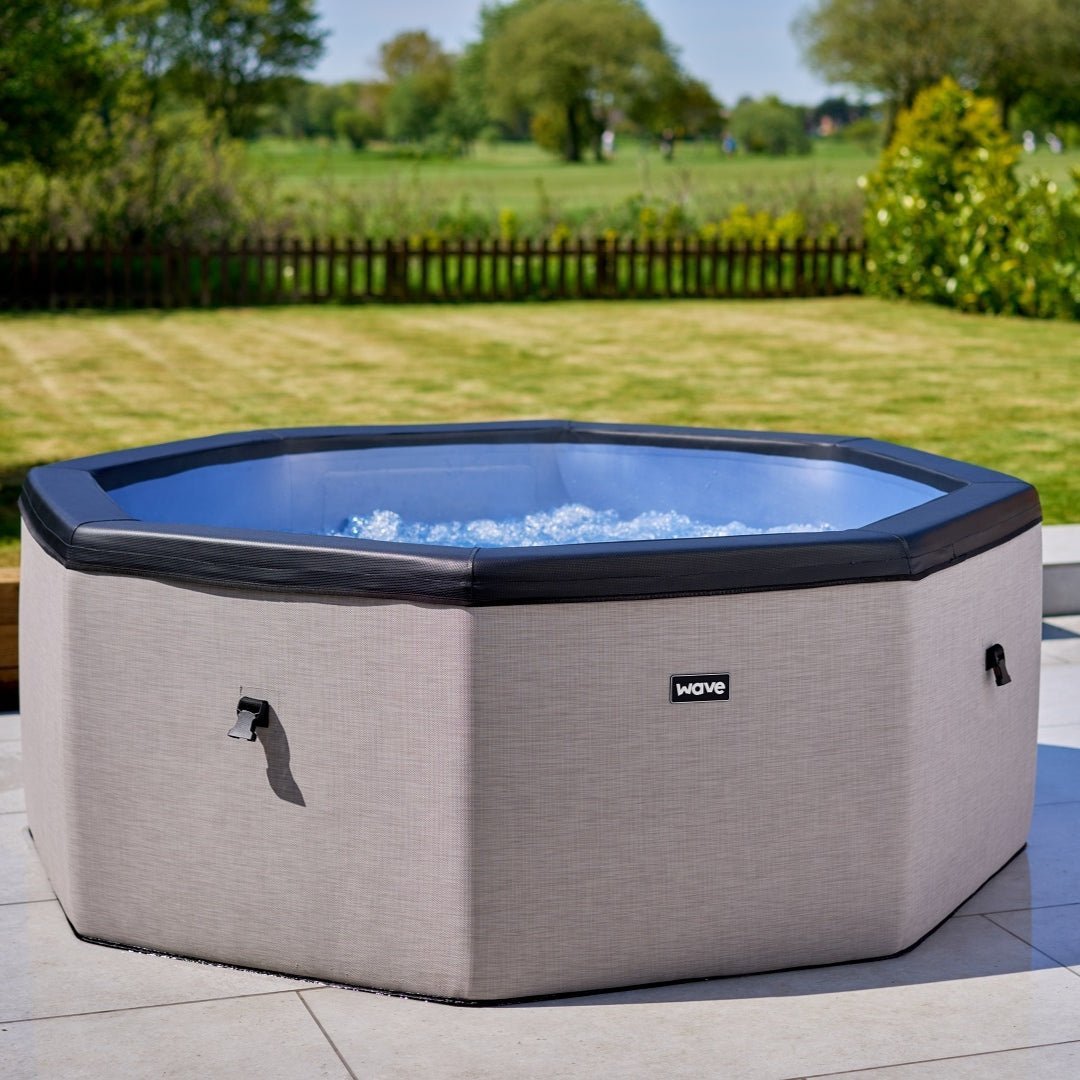 Como | 6-Person Eco Foam Hot Tub | Octagon | Built-In Integrated Heater 