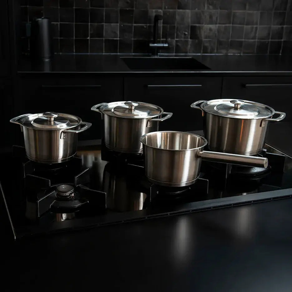 COMBEKK | STAINLESS STEEL COOKWARE SET 4PCS 