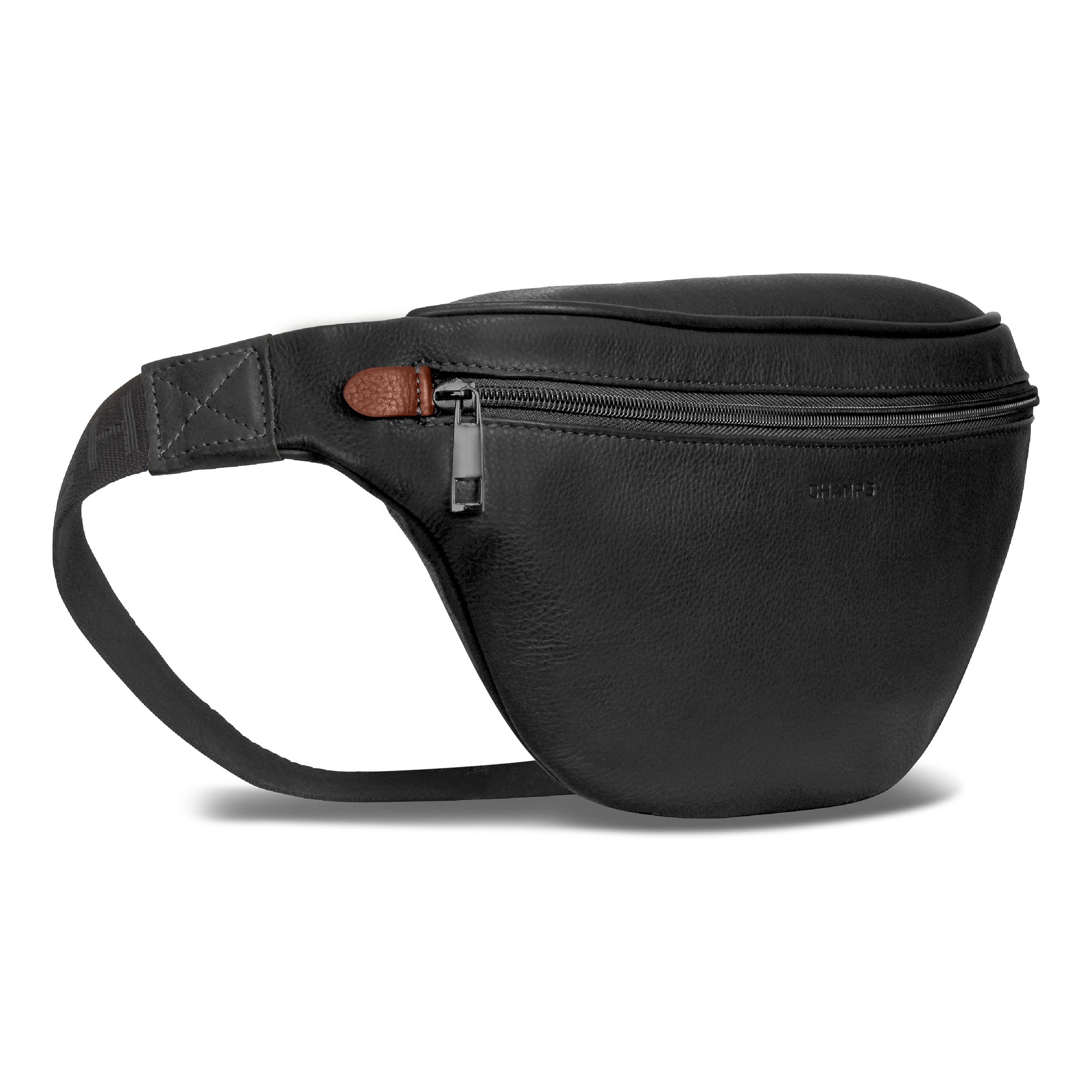 Onyx / Leather Waist-Pack 