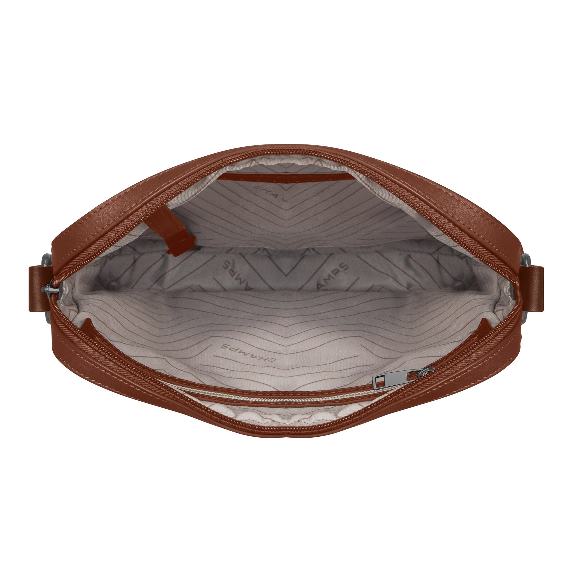 Onyx / Leather Cross-Body Bag 