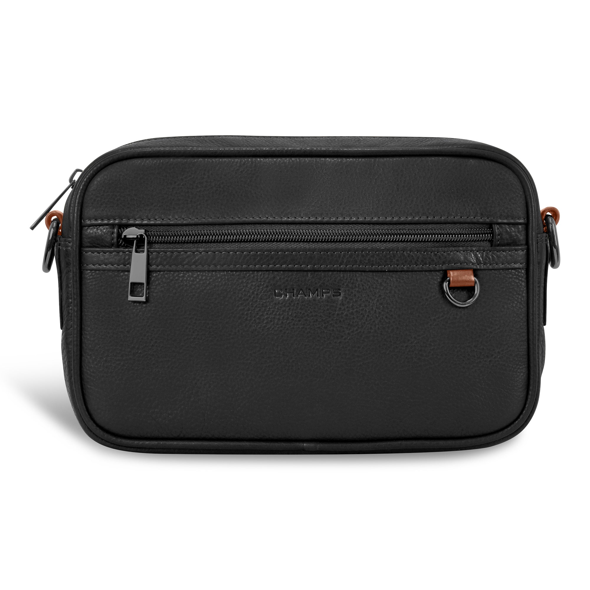Onyx / Leather Camera Bag 