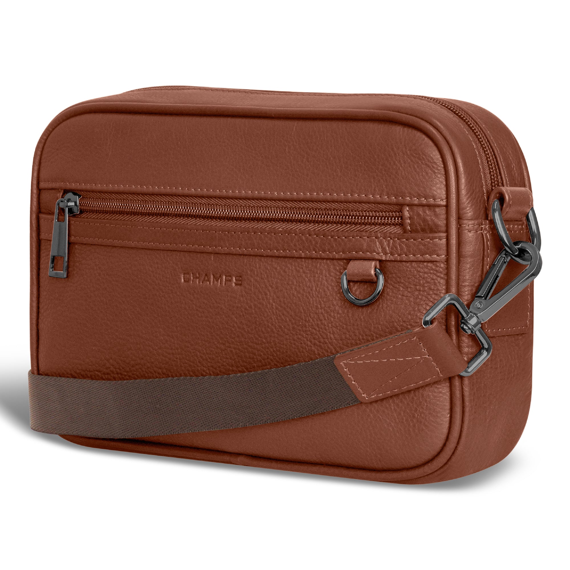 Onyx / Leather Camera Bag 