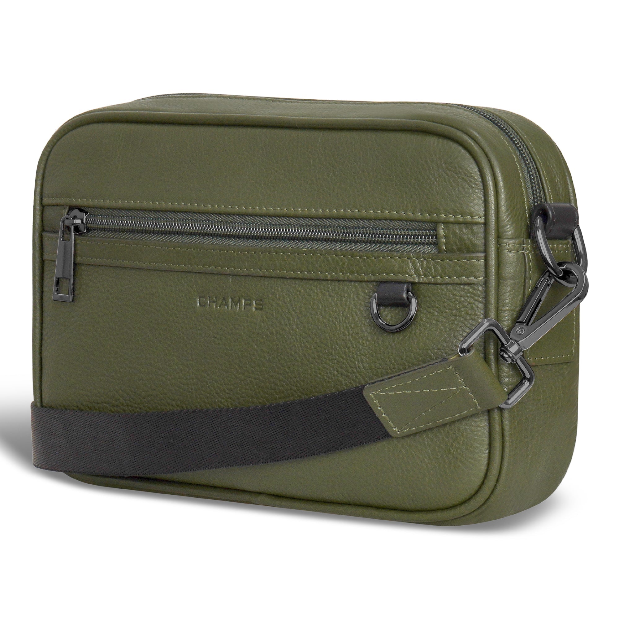 Onyx / Leather Camera Bag 