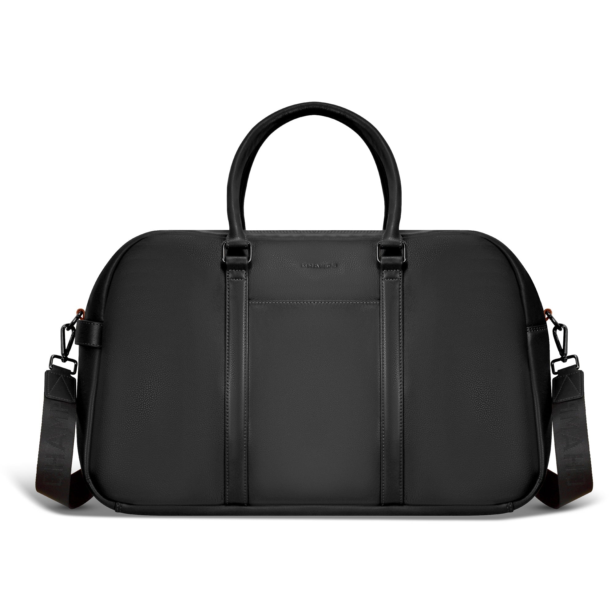 Onyx / Leather Duffle Bag 
