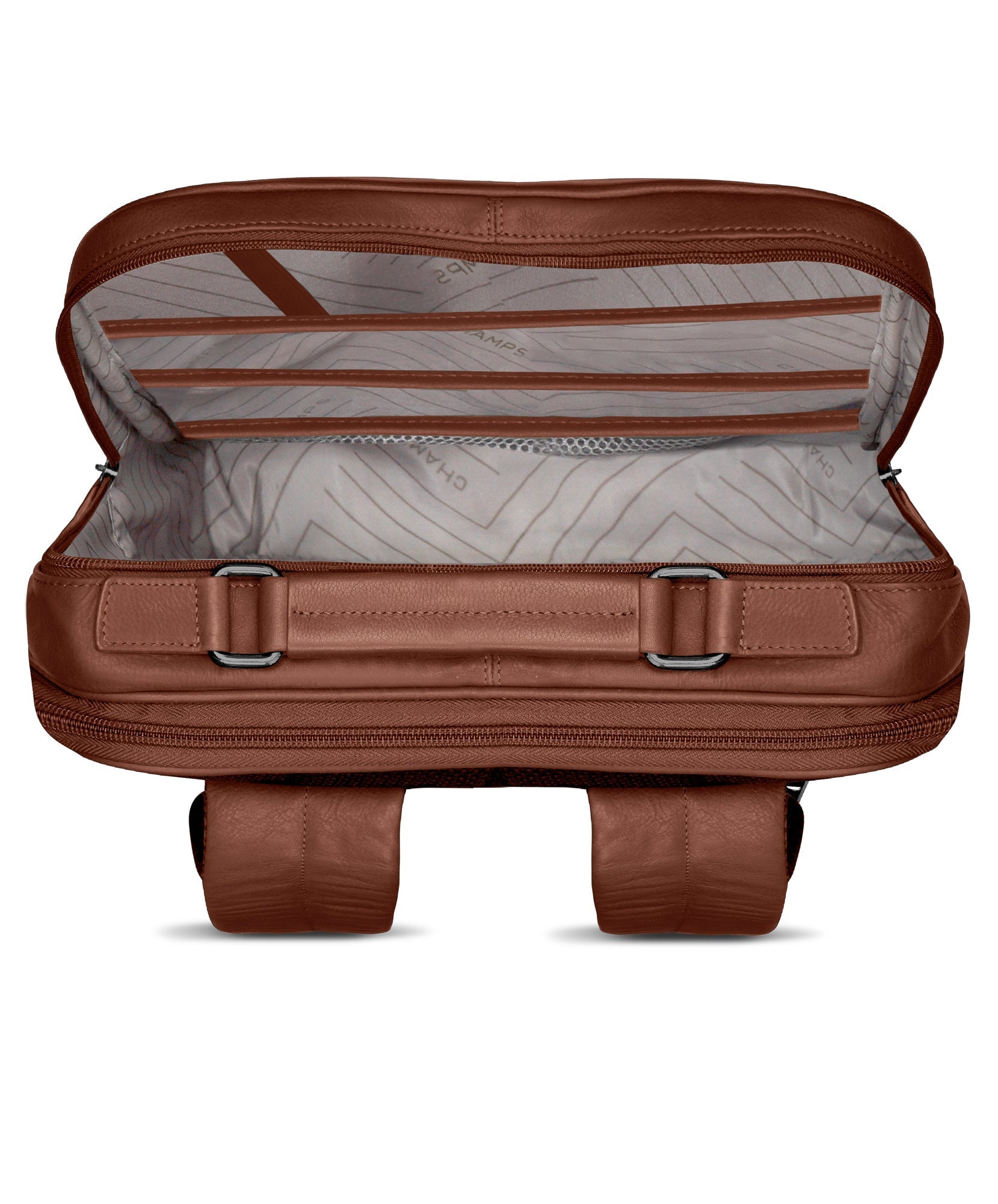 Onyx / Leather Compact Backpack 