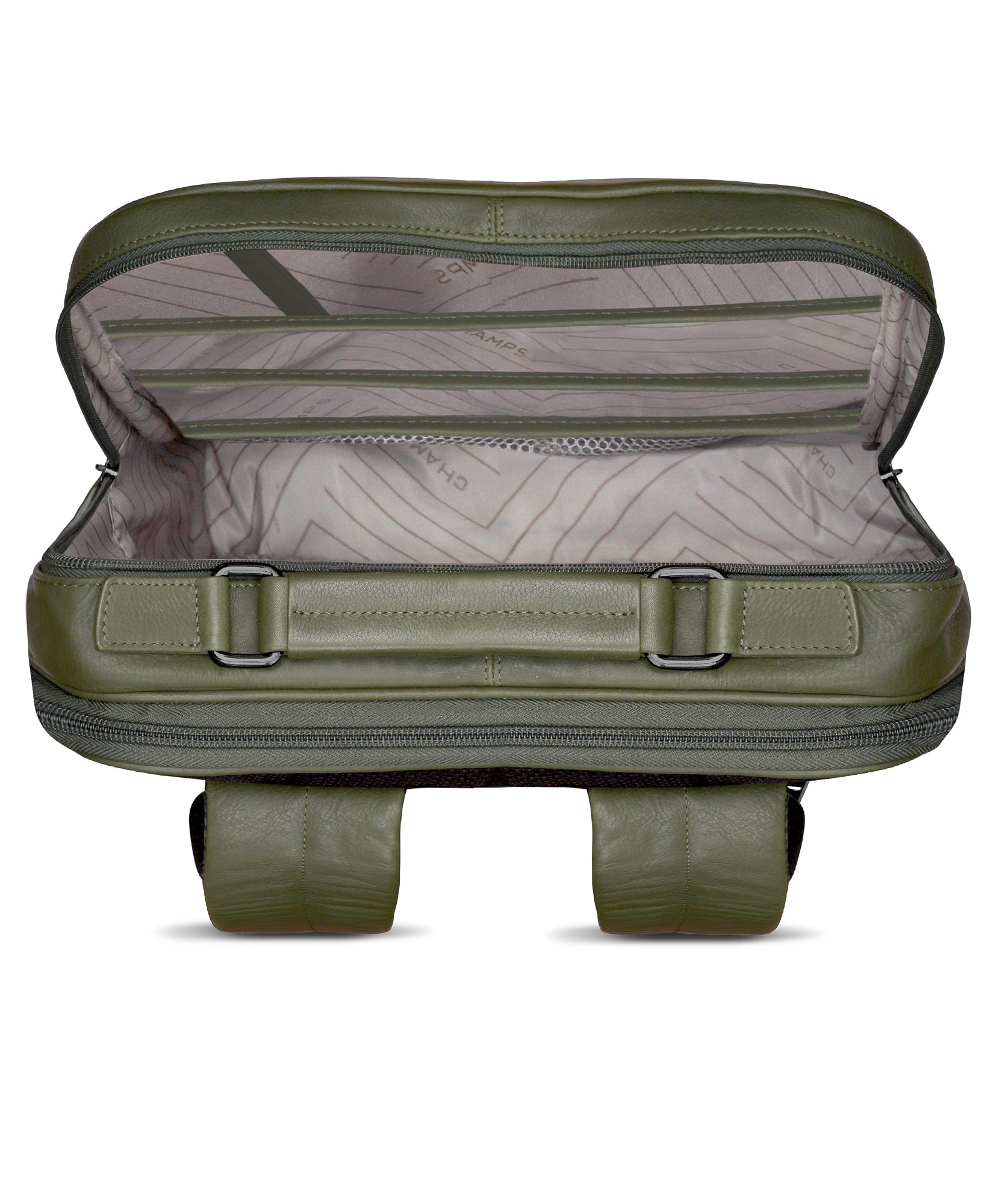 Onyx / Leather Compact Backpack 