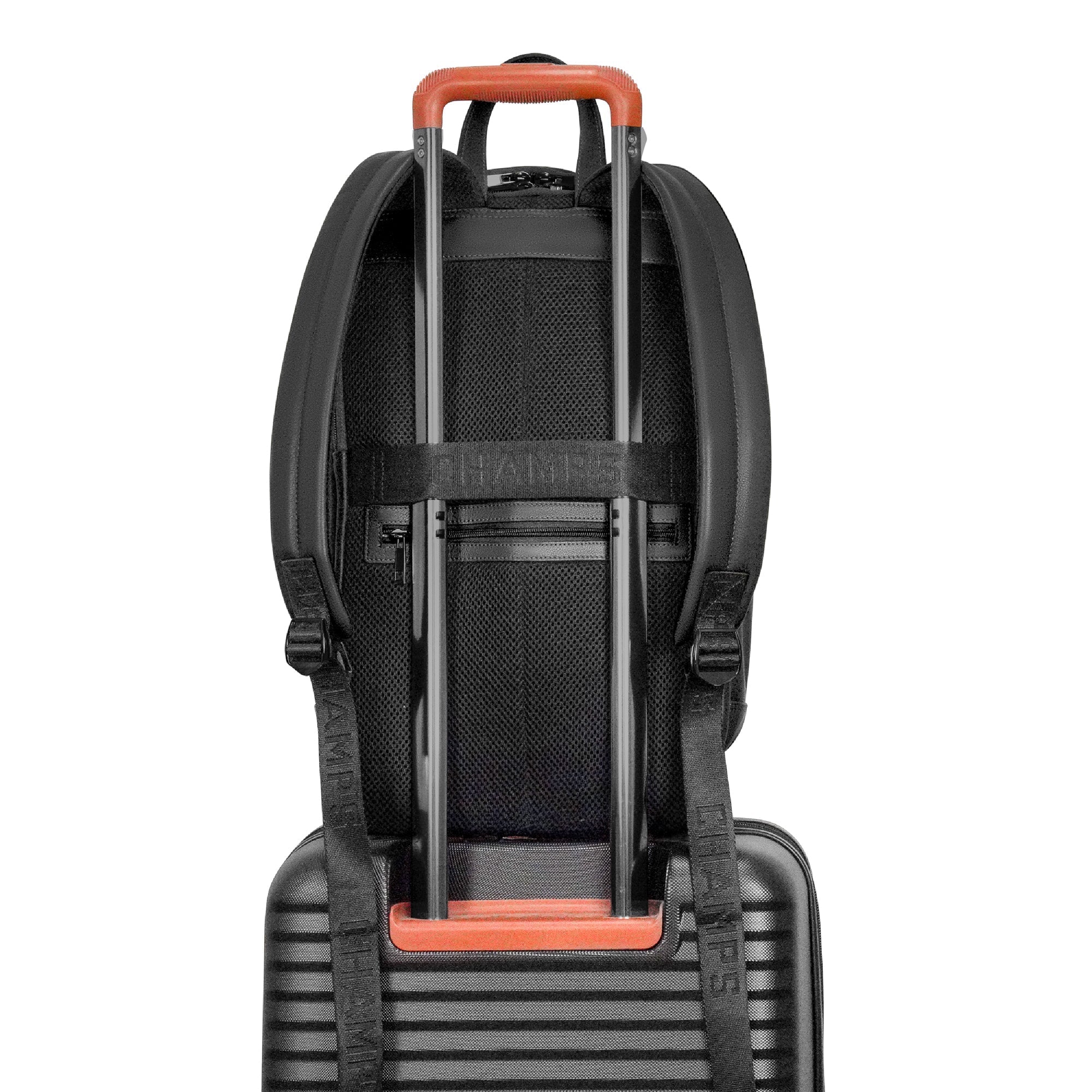 Onyx / Leather Classic Backpack 