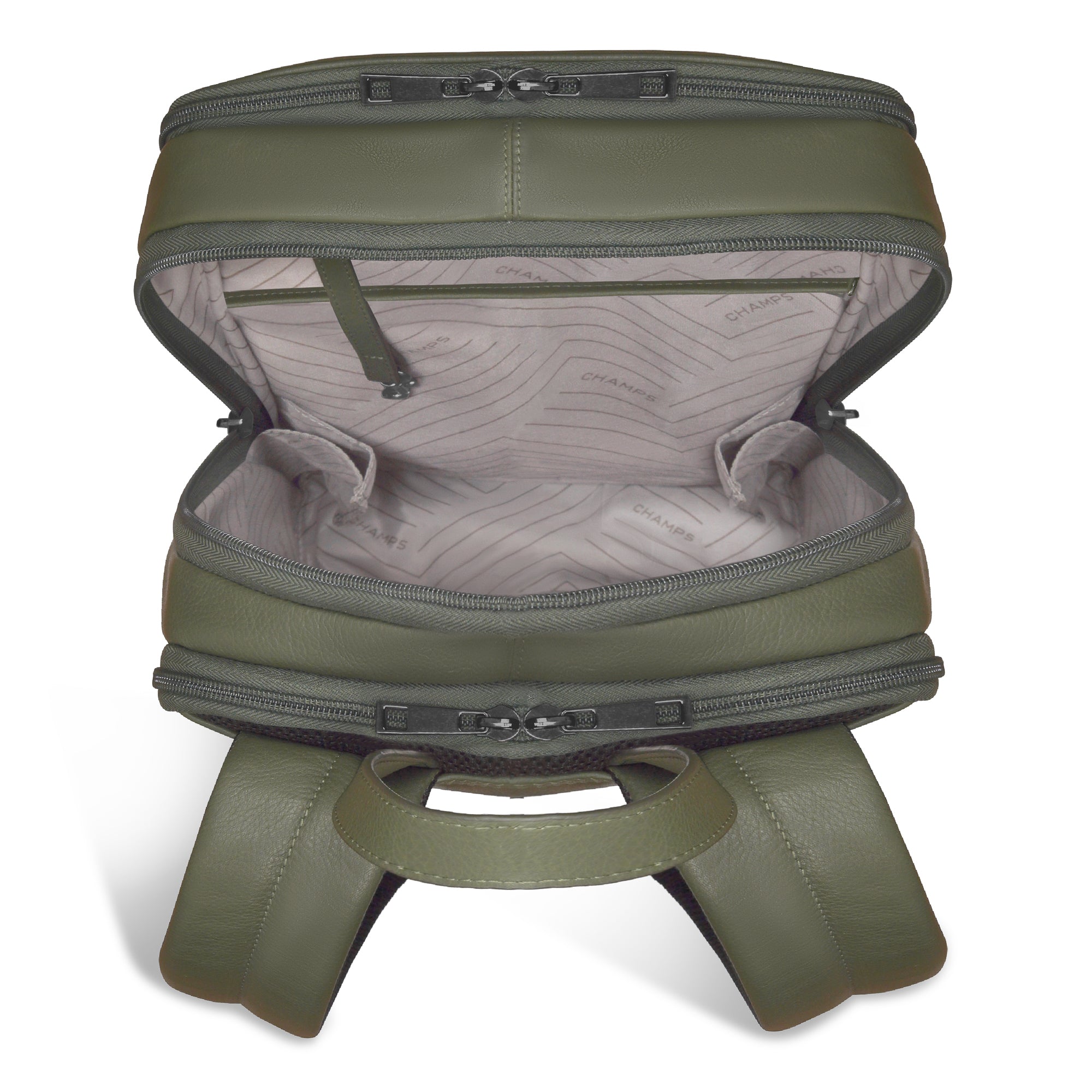 Onyx / Leather Classic Backpack 