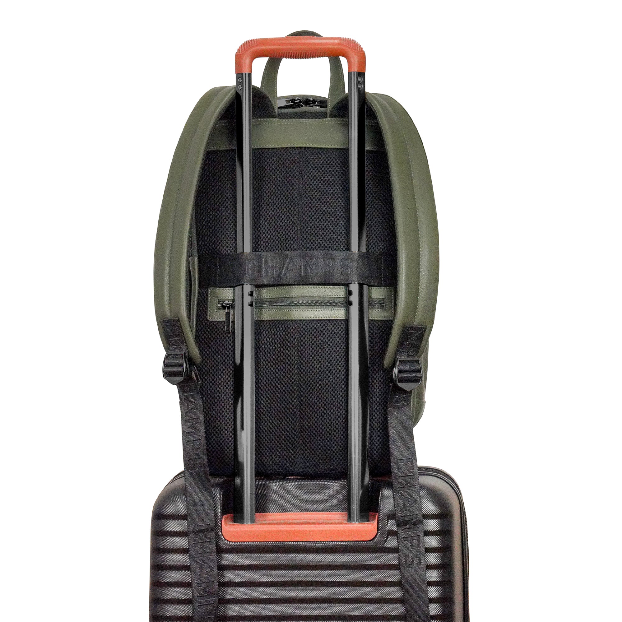 Onyx / Leather Classic Backpack 