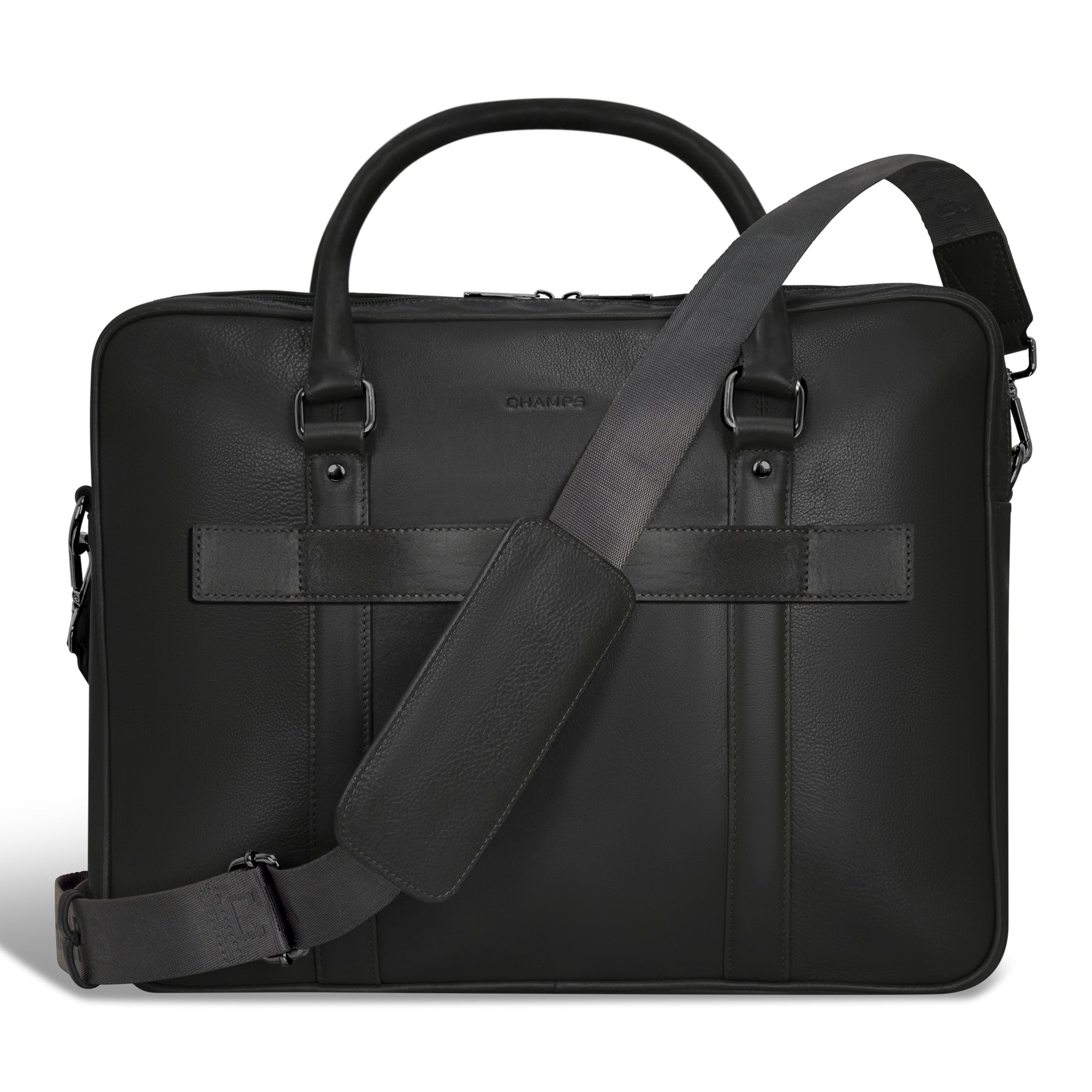 Onyx / Leather Briefcase 