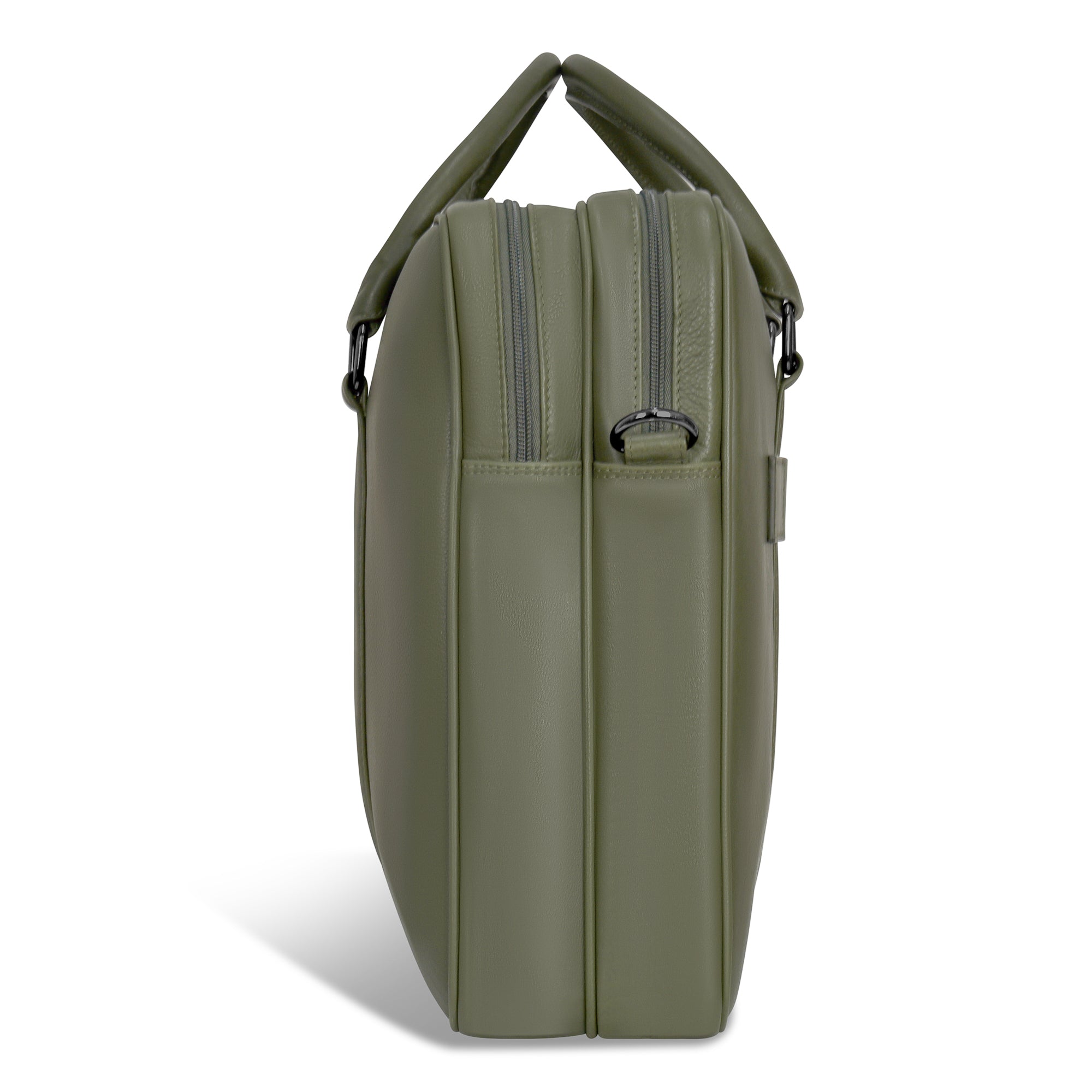 Onyx / Leather Briefcase 