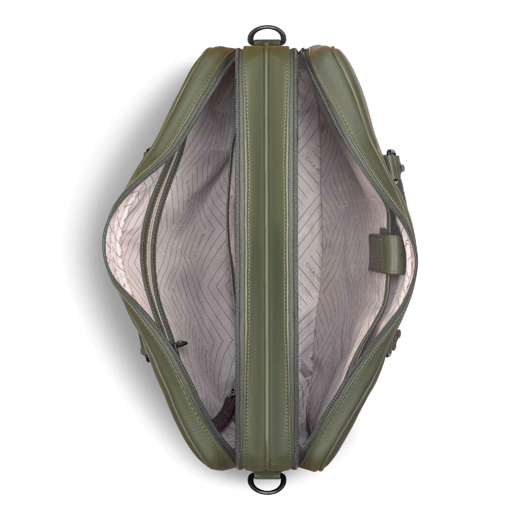 Onyx / Leather Briefcase 