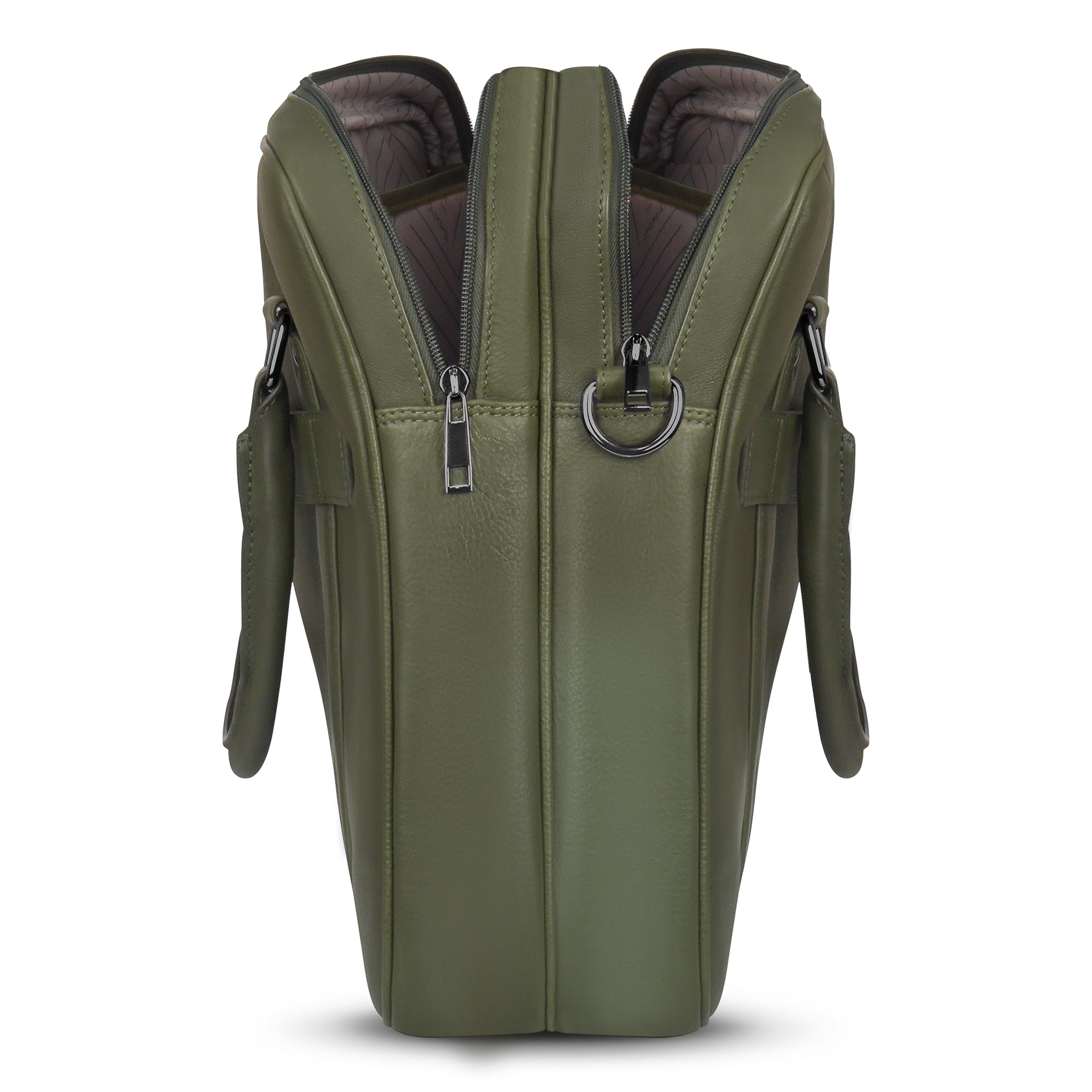 Onyx / Leather Briefcase 