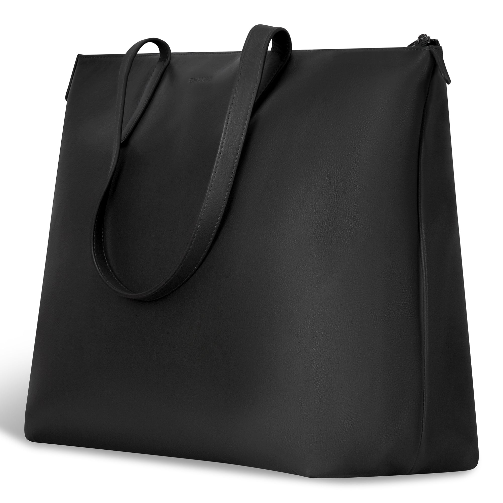 Onyx / Leather Business Tote 