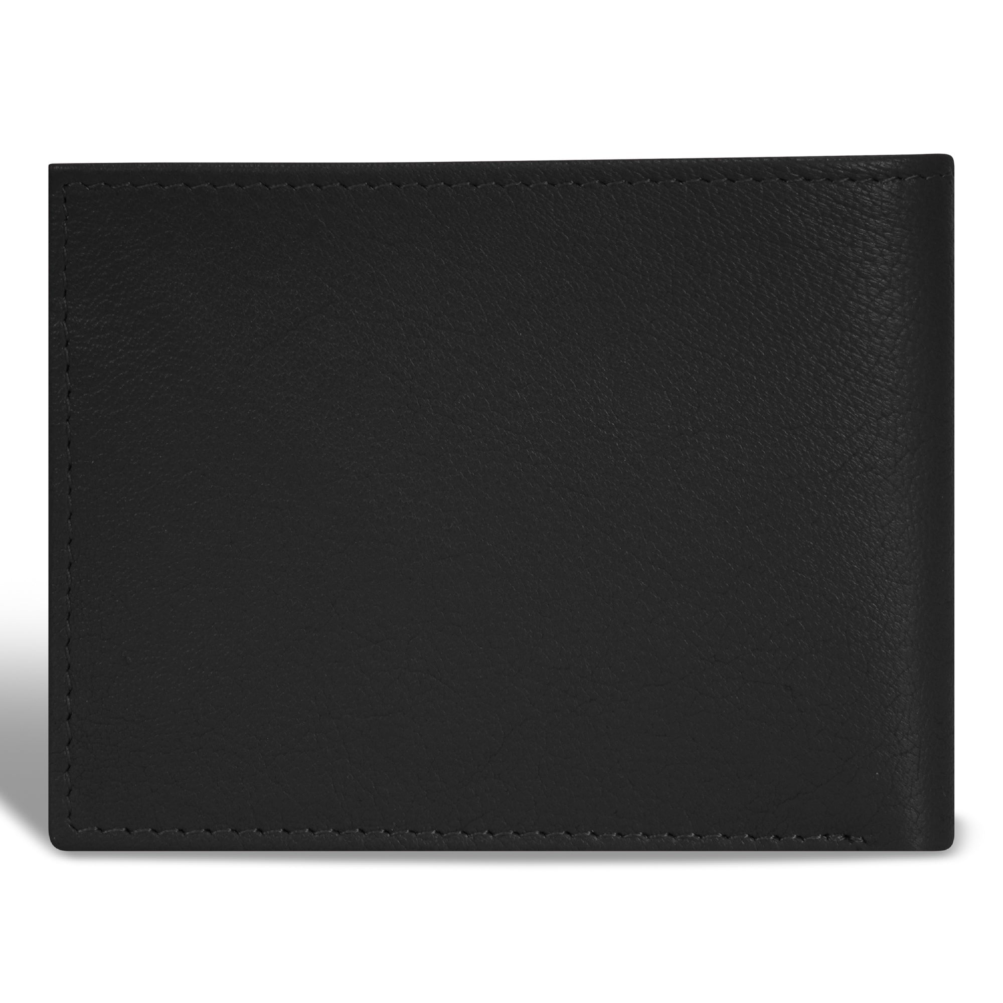Onyx / Leather Bi-Fold Wallet 