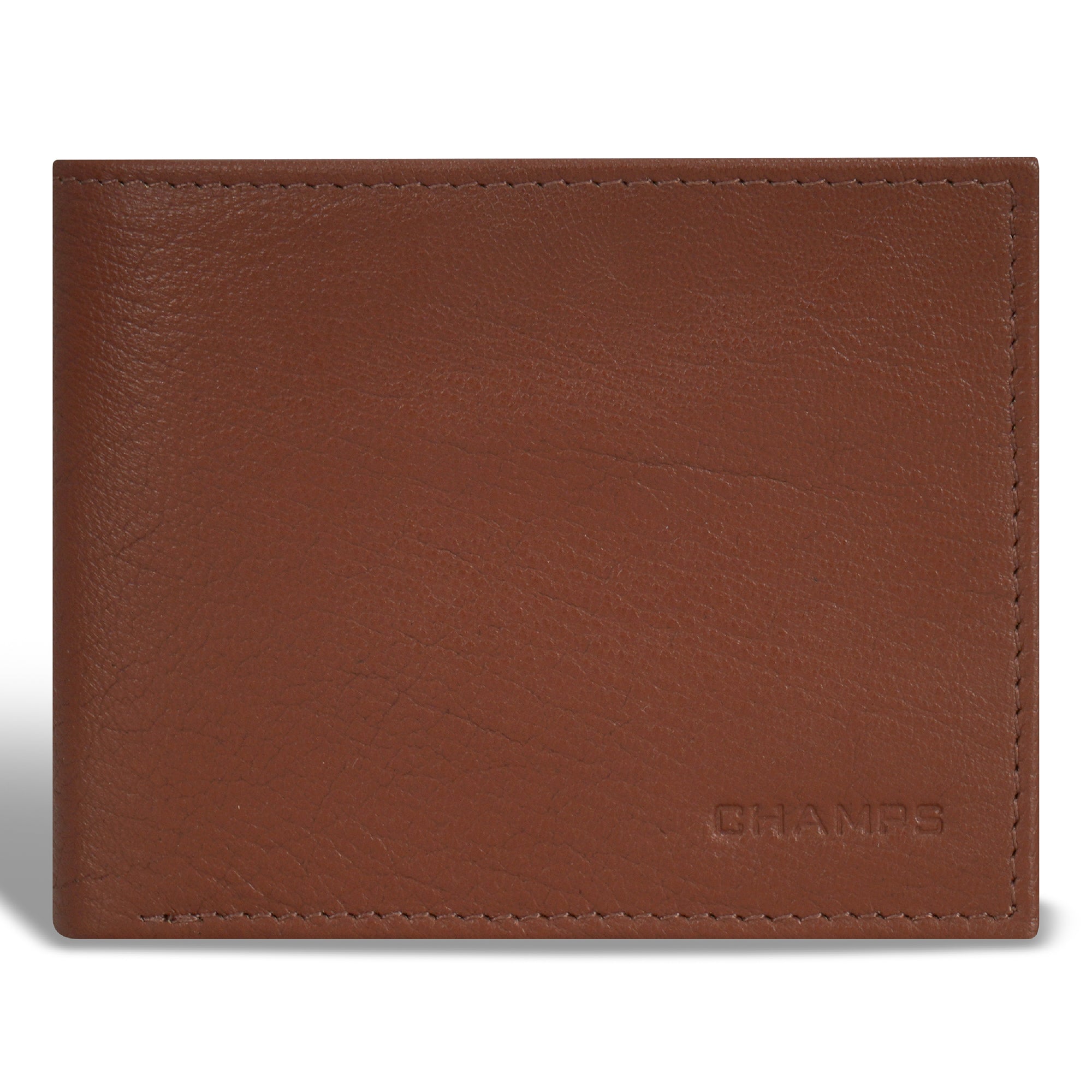 Onyx / Leather Bi-Fold Wallet 
