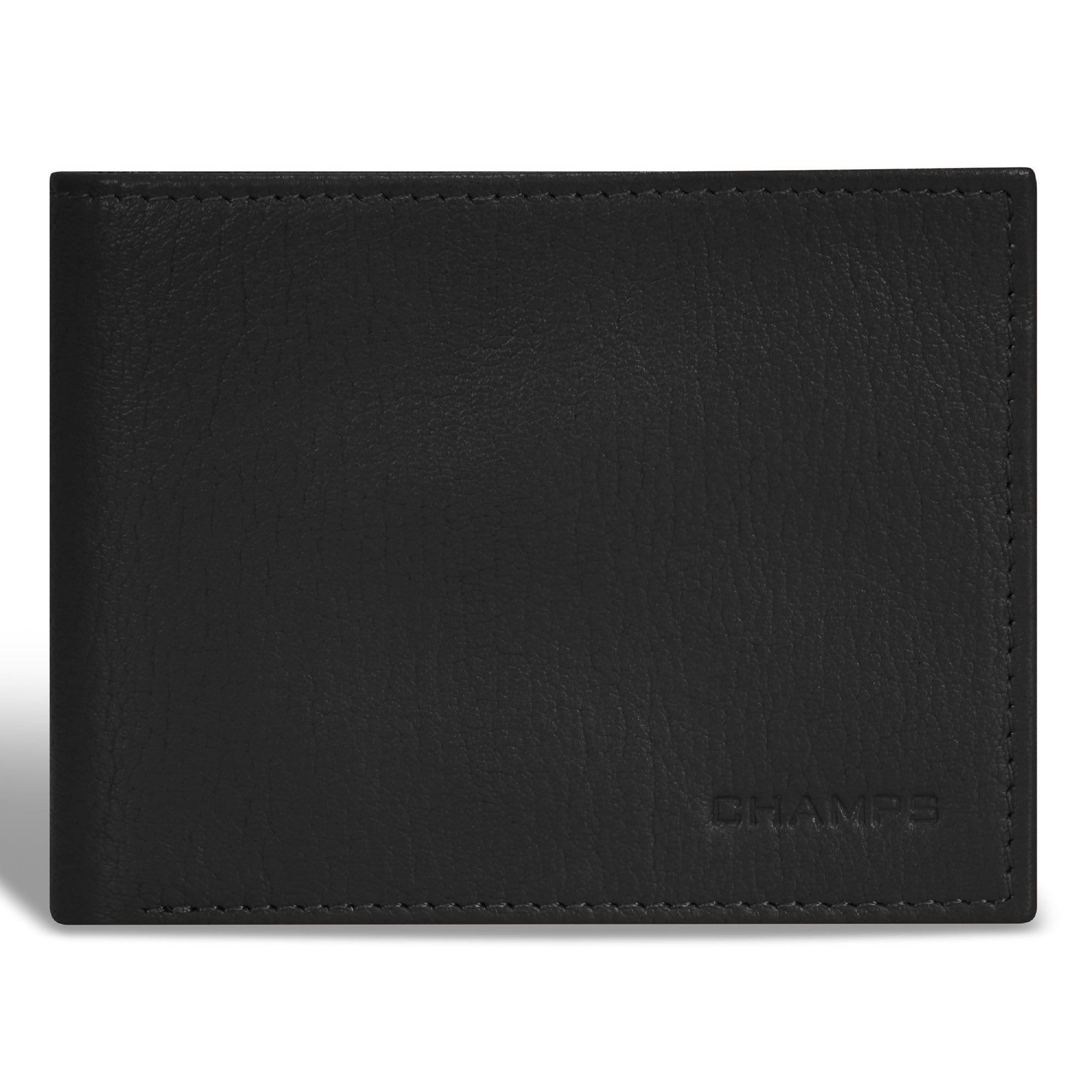 Onyx / Leather Top Wing Wallet 