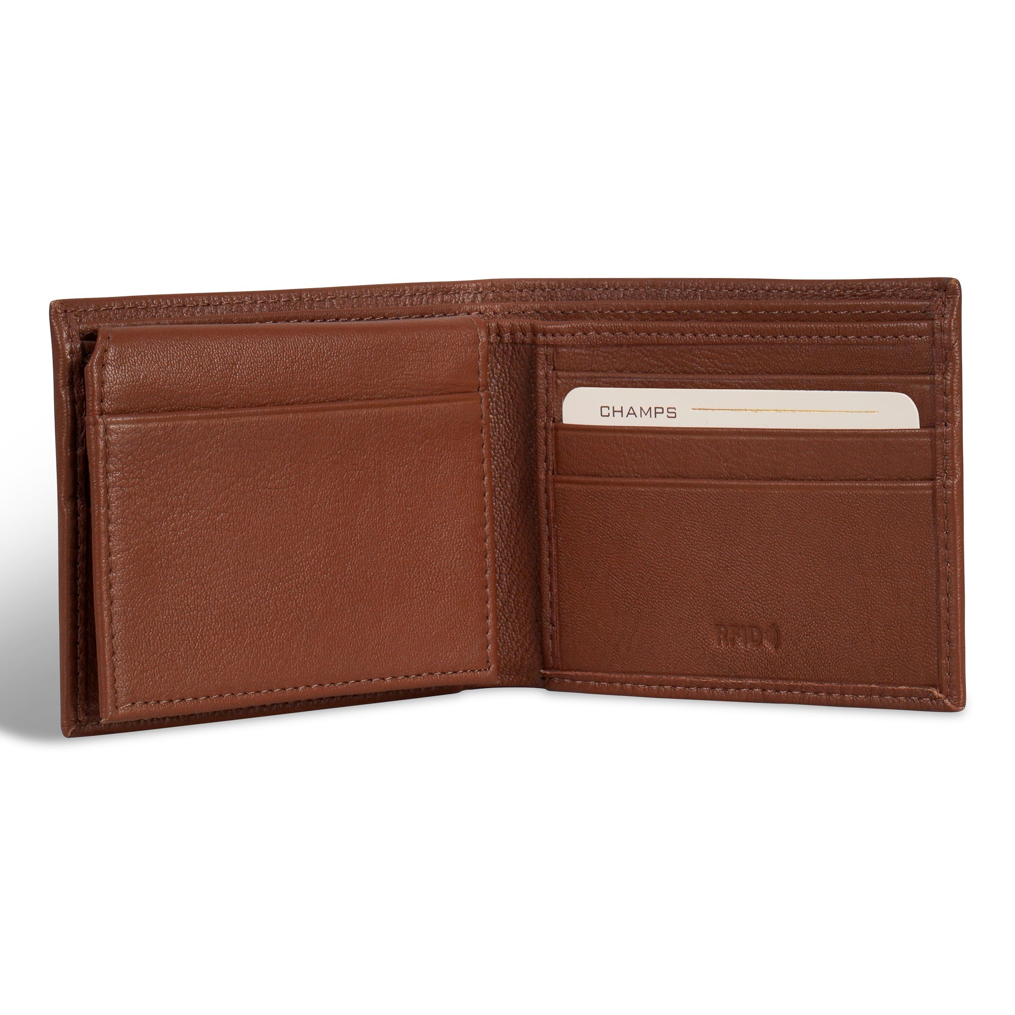 Onyx / Leather Top Wing Wallet 