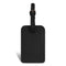 Onyx / Leather Luggage Tags