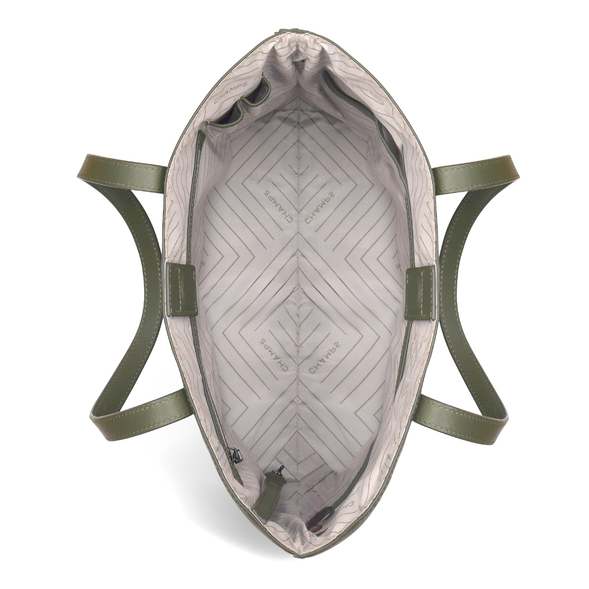 Onyx / Leather Vertical Tote 