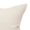 Cream Cushion Cover – 55% Rayon 45% Polyester, Knife Edge, Hidden Cream Zipper, Hand-Made in Canada, 20